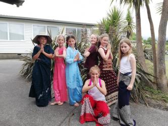 Girls dressed up 2