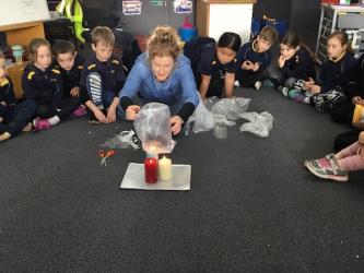 2020 8. Room 3 attempting to make a hot air balloon