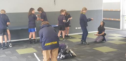 Room 8 students being the responder in case of a minor injury10